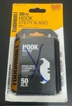 Toughbuilt Hook Carbon Steel Utility Razor Blade 50 -pack 810023389989. Fixed Price $14.95.