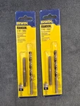 (2) Irwin Tap & Drill Bit 5/16 - 18NC 80235. Fixed Price $19.99.