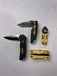Dewalt Pocket Knife Utility Tool Lot Bundle Multi Work Screw Blade. Fixed Price $99.99.