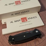 Mar Knife AMK2205 A/o Tactical Liner Lock Black G10 Handles D2 Steel Blade. Fixed Price $52.00.
