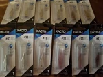 New Elmer's X-acto #11 Fits All "a" Handles X211 12 Packs (60 Blades). Fixed Price $29.99.