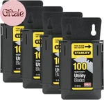4 Pack Of 11-921A 1992 Heavy Duty Utility Blades W/dispenser 100 Per. Fixed Price $65.03.