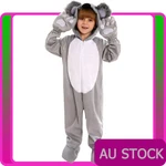 Kids Grey Koala Costume Child Boys Girls Zoo Party Animal Halloween Book Week. Fixed Price $34.05.