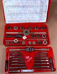 Mostly Unused - Irwin Hanson Made Usa Super Set Sae Tap & Die 24606 41 Pc.. Fixed Price $129.99.
