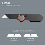 Slice 10562 Folding Utility Knife - Heavy Duty Ceramic Safety Blade Open Box. Fixed Price $17.95.