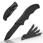 Swiss+tech Pocket Folding Knife 4PC Replaceable Blade Tactical Clip. Fixed Price $27.99.