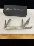 Frost Cutlery 5 Blade Pocket Knife SW-117MOP. Fixed Price $34.99.