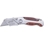 Bessey Folding Utility Knife Wood Inlay Handle. Fixed Price $22.99.