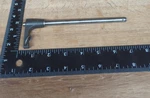 (1) 3/8" X 5.1 Grip Stainless Steel Ball Lock Quick Release Pin (l Hdl). Fixed Price $20.00.