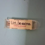X-acto 24 Refill Blades Metal Silver Pack Of 5. Fixed Price $10.97.