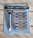 + Oar Grooming Craftsman 5-BLADE Razor W/ 12 Refills Brand New. Fixed Price $24.47.