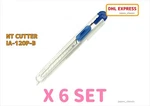 Nt Cutter IA-120P-B Skeleton Blue Blade Japan X 6 Set. Fixed Price $26.99.