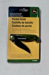 John Deere Pocket Knife Black Serrated & Standard Edge - Part # TY26564. Fixed Price $19.99.