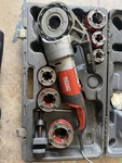 Ridgid 44923 690-I Hand Held Pipe Threading Machine. Fixed Price $2400.00.