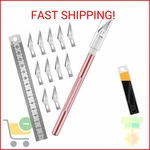 Diyself Pcs Craft Hobby Knife Exacto With 11 Stainless Steel Blade. Fixed Price $7.69.