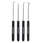 Ullman 4PC Hook Pick Set 7 In Cushion Grip Straight Right Angle Complex Usa CHP4. Fixed Price $15.99.