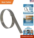 Center Punch Clamp CP1699 5/8" Wide Heavy-duty Galvanized Steel 25 Pack. Fixed Price $60.00.