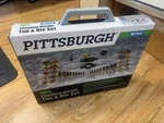 Pittsburgh Titanium Nitride Metric Tap & Die Set, 45PC (61410) New (ECP020126). Fixed Price $65.99.