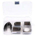 18PCS Leather Craft Punching Tool, Half Round And Hole Se.... Fixed Price $21.19.