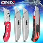 Folding With 10 Spare Blades / Snap-off Retractable Utility Knife Set 4PC. Fixed Price $19.99.