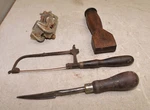 Cooper Lot Hoop Driver Stanley 59 Jig Hand Saw & Scraper Collectible Tools. Fixed Price $44.99.