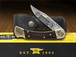 Buck 110 Premier Edition Ebony Wood Folding Hunter 1/250 Pocket Knife Stainless. Fixed Price $115.45.