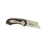 Uline H2755BL Black Folding Utility Knife. Fixed Price $29.64.