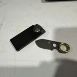 Gerber Gdc Money Clip Knife Edc 1.75" Blade Finger Loop Exc Pocket Carry. Fixed Price $21.99.