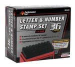 Wilmar Tools 36 Piece 1/4" Letter And Number Stamps Performance W5422. Fixed Price $25.99.