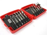 13PC 1/4" Quick Change Sae Mm M3 M10 Drill & Tap Thread Spiral Screw Hss Bit Set. Fixed Price $35.98.