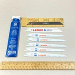 Lenox Reciprocating Saw Blade 7 Pc For Nail Embedded Wood W/ 1 Vermont American. Fixed Price $15.00.