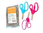 3-PACK Of Fiskars 5" Inch Stainless Steel Blunt-tip Scissors Ages 4+ Sealed, New. Fixed Price $5.99.