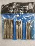 Pittsburgh 9 Piece Hollow Punch Set P3838 Euc. Fixed Price $7.97.