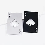 Credit Card Folding Knives Wallet Sharp Thin Knife With Ace Of Spades Bottle Op. Fixed Price $8.99.