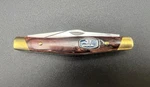 Buck Knives 302 Solitaire Folding Pocket Knife 420HC Dymondwood Handles Usa Made. Fixed Price $54.99.
