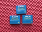 3 X-acto No. #16 Bulk Pack 100 Blades. Fixed Price $64.00.