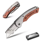 Workpro Folding Utility Knife, Quick-change Box Cutter With Stainless Steel H.... Fixed Price $21.17.