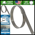 Band-it 5/8" Stainless Steel Center Punch Clamps 25 Pack. Fixed Price $147.99.