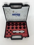 Mayhew Tools 66000 Hollow Punch Set Pcs 1/8" 1-3/16". Fixed Price $139.95.