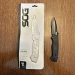 Sog Escape FF25CP Folding Rescue Knife Black Edc Tool 3.4 Inch Blade Used. Fixed Price $29.99.