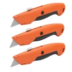 Hdx Pack Of 60037 3-POSITION Retractable Utility Knives W/ Replaceable. Fixed Price $12.50.