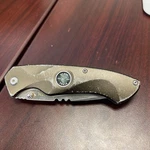 Klein Tools, Electrical Pocket Knife Liner Lock Blade, 44201. Fixed Price $10.00.