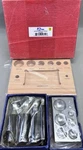 Eurotool Dapping Set Block With 8 Punches Jewelry Metal Forming Open Box New. Fixed Price $24.30.