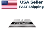 Stanley Fatmax 11-800L Carbide-tipped Utility Knife Blades, 50 Pack Rusted. Fixed Price $11.95.
