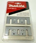 Genuine Makita D-17223 3-1/4 Inch Tungsten Carbide Planer Blades Set- F. Ship. Fixed Price $49.99.