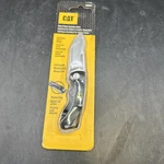 Caterpillar Folding Pocket Knife 2.25" Stainless Blade G10 Handle 980010. Fixed Price $15.45.