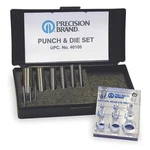 Grainger Approved 40105 Punch And Die SET,9PC,TOOL Steel 3L759. Fixed Price $312.60.
