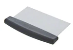 Choice 6 X 4 Stainless Steel Dough Cutter / Bench Scraper With Black Handle. Fixed Price $8.97.