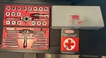 Vintage Craftsman Kromedge Tap & Hexagon Die Set Usa Made W/ Case Booklet. Fixed Price $54.99.