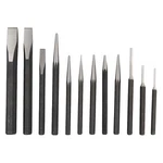 Westward 2AJB4 Punch And Chisel SET,12 Pc. Fixed Price $54.23.